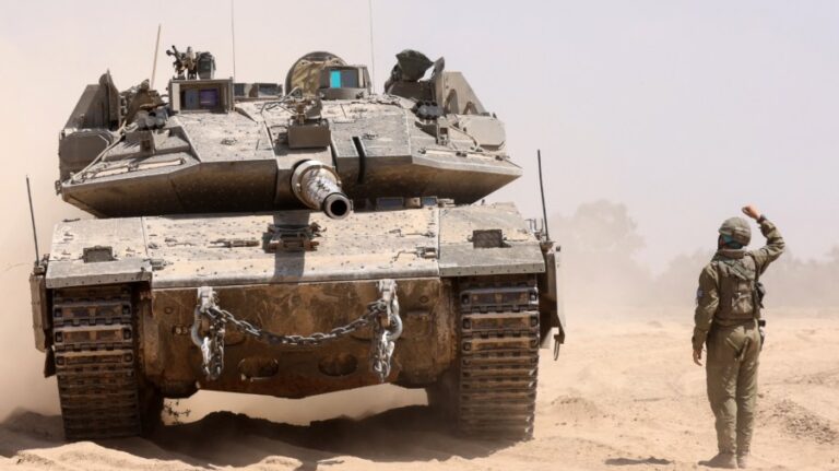 israel gaza tank 05022024 GettyImages 2150540435