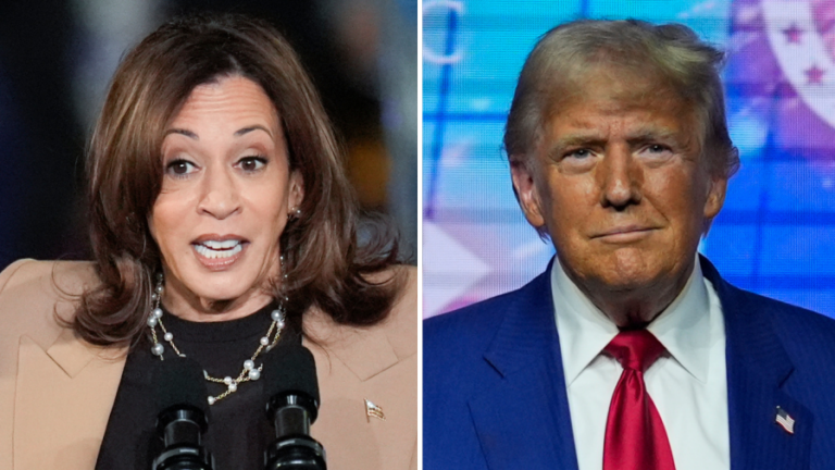 Kamala Harris Donald Trump 10.25