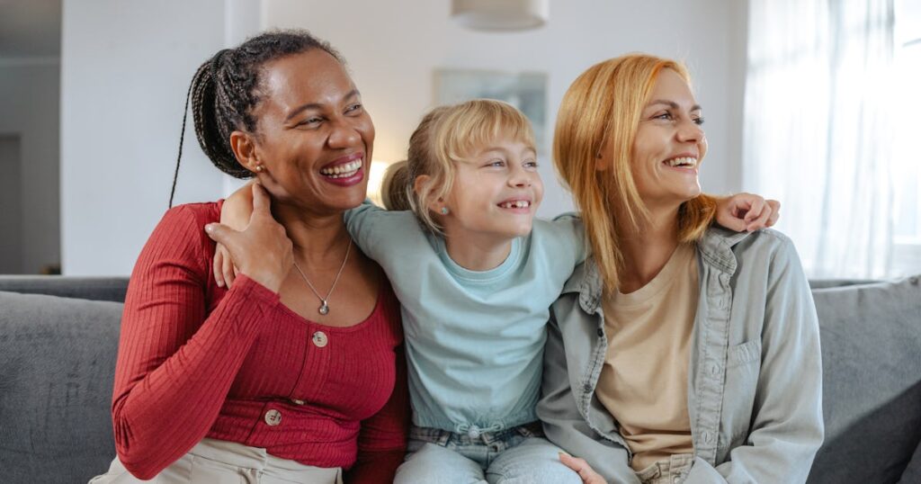 lgbt family two women