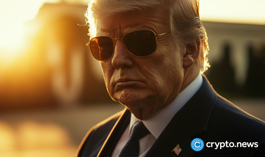 crypto news Donald Trump golden bars option01