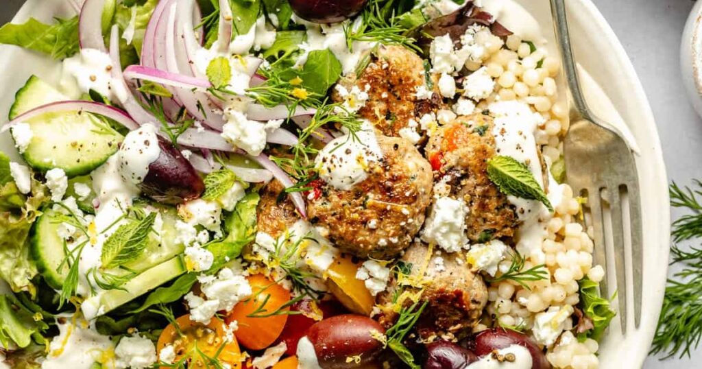 greek turkey meatballs 5